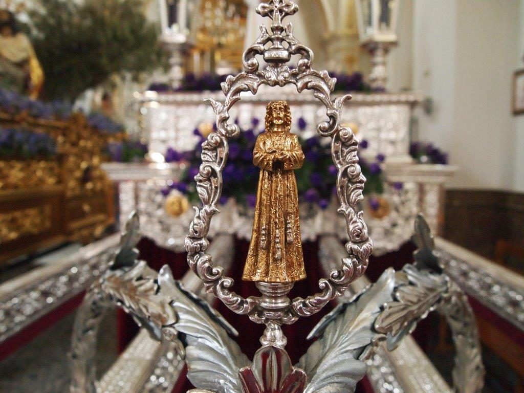 magen Jesús del Calvario en el llamador