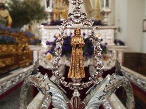 magen Jesús del Calvario en el llamador