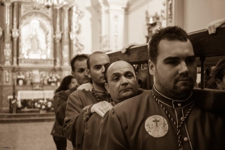 Miércoles santo. Anderos de Jesús del Calvario. Foto de Javier López