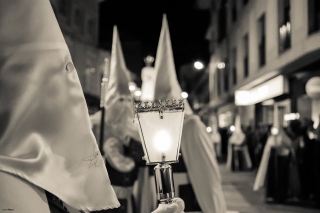 Miércoles santo. Nazarenos. Foto de Javier López