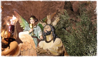 La Oración en elHuerto. Foto de Paqui Lara
