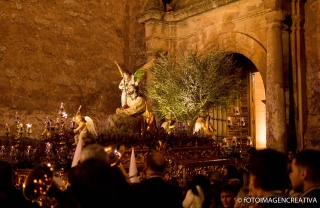 Viernes Santo. Entrada de la Oración en el Huerto. Foto de Javier Benito