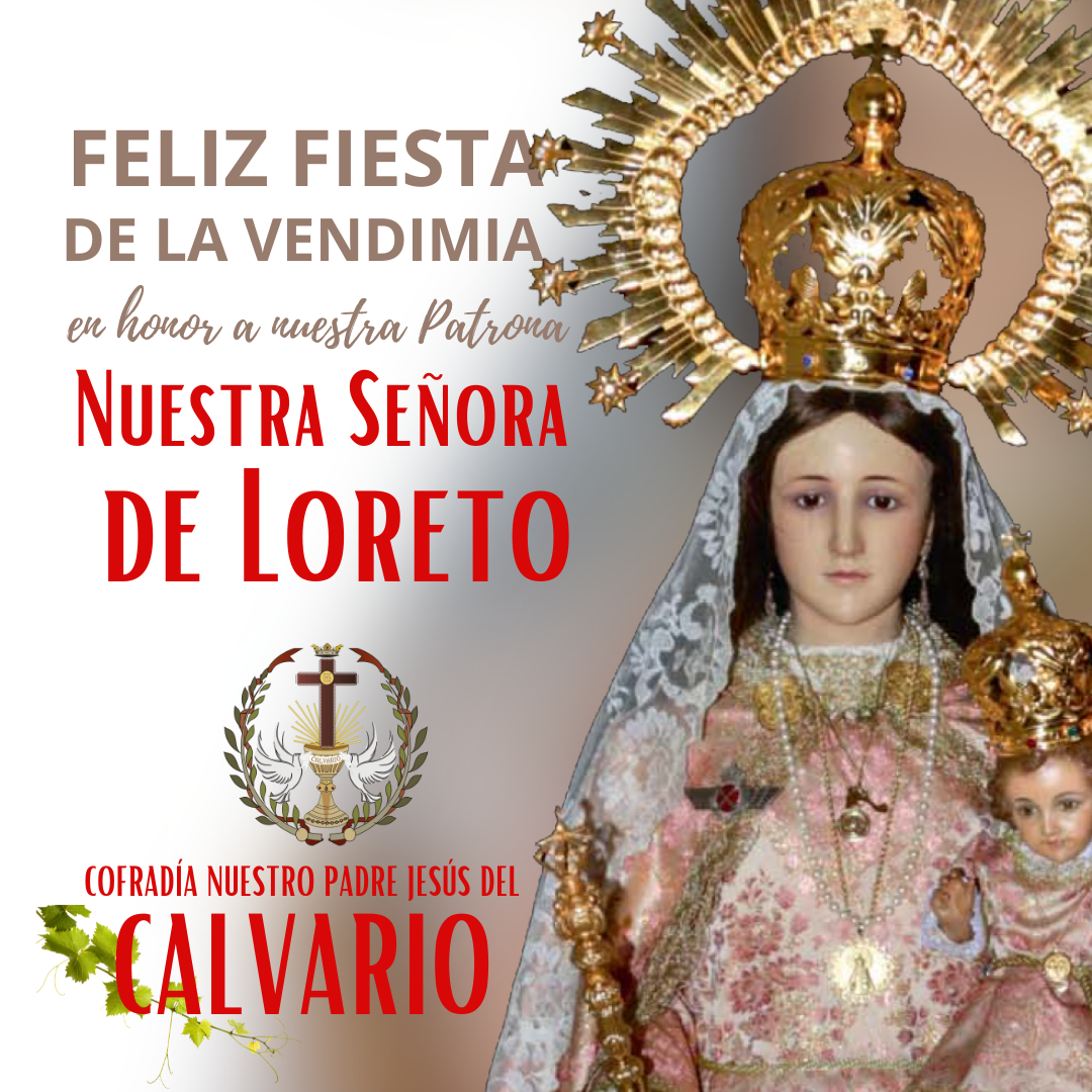 Felicitación Fiesta Nuestra Señora de Loreto. Socuéllamos